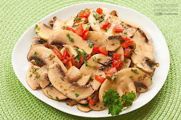 Mushroom and Tomato Salad