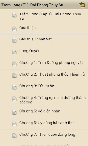 【免費書籍App】Trảm Long: Đại Phong Thủy Sư-APP點子