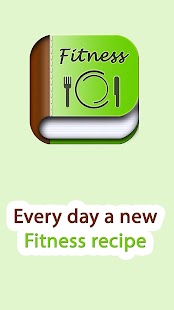 Android application Fitness Recipe of the day screenshot