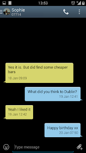 Free EvolveSMS Theme - Touchwhiz APK for PC