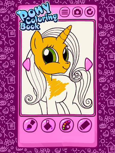 Pony Coloring Book