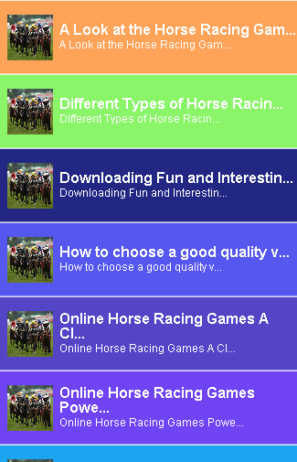 【免費書籍App】Horse Racing Game Guide-APP點子