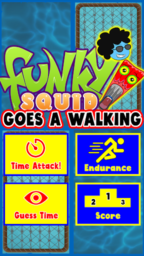 Funky Squid Goes A Walking
