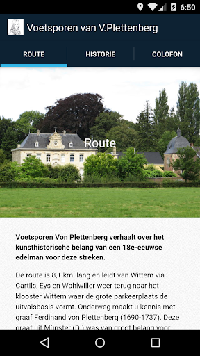 Voetsporen van V.Plettenberg