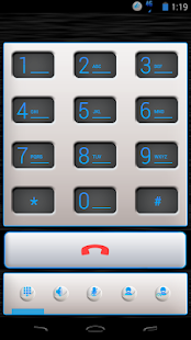 KRUSHED BLUE CM11 THEMECHOOSER - screenshot thumbnail