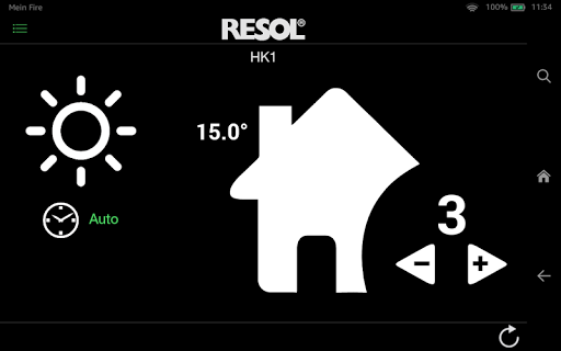 RESOL VBus®Touch HC Demo