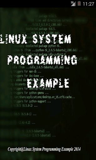 Linux System Programming Eg