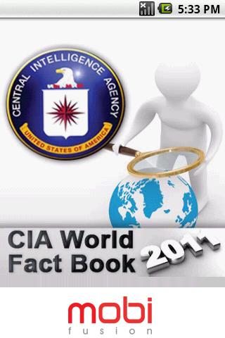 CIA World Fact Book Screen 1