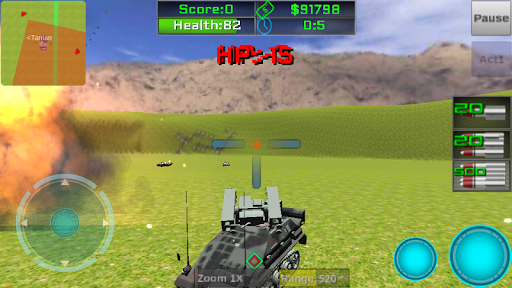 【免費動作App】Tank Wars 3D: World War Z-APP點子