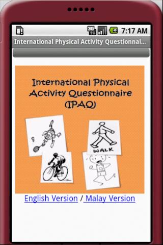 International Physical Activit