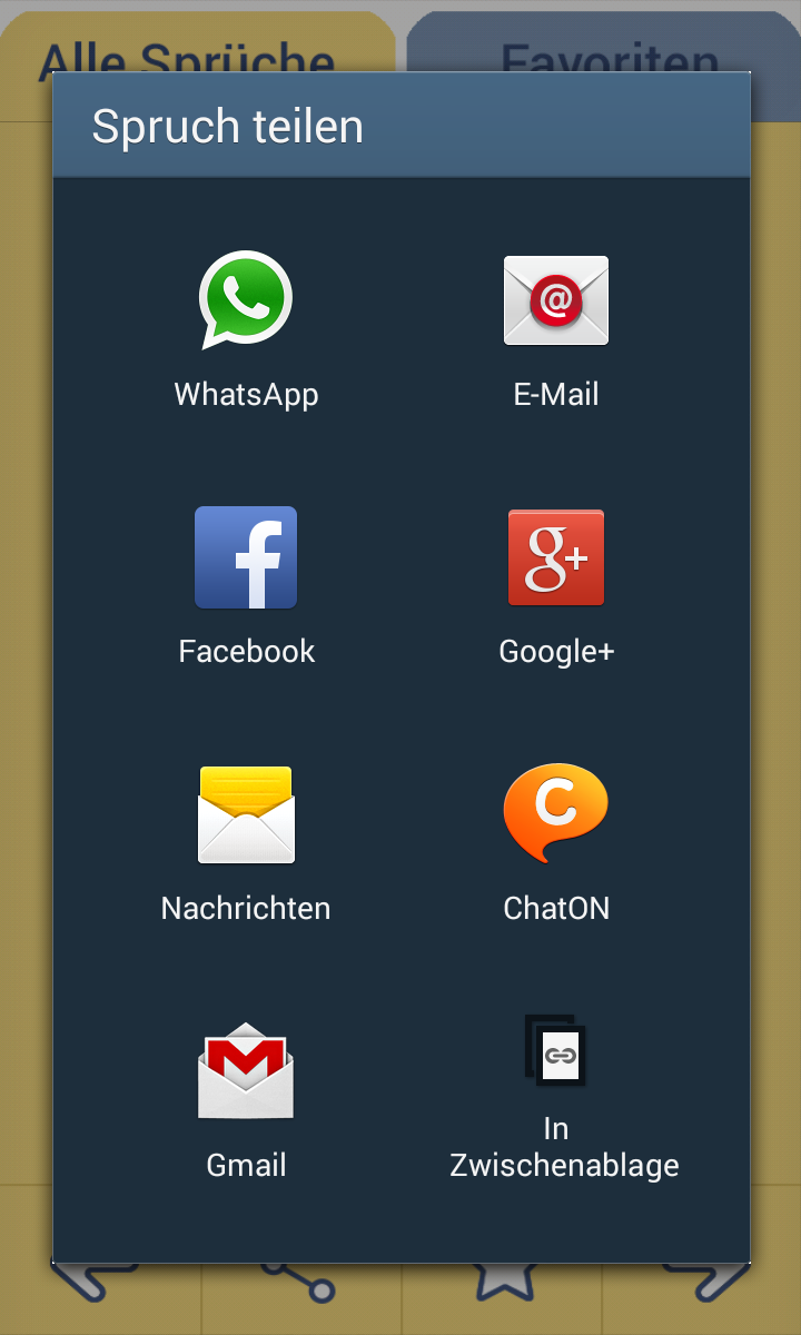 Schöne Sprüche TOP Screen 2