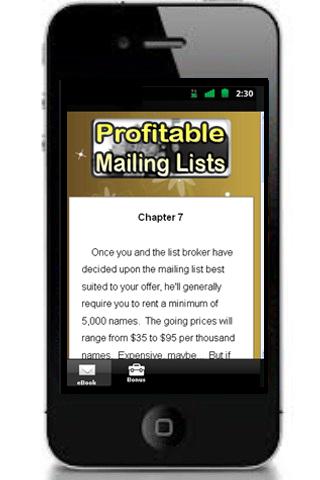 Profitable Mailing Lists Guide
