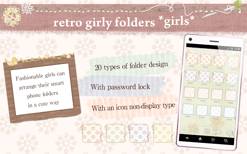 retrogirly folder *girls* Screen 1
