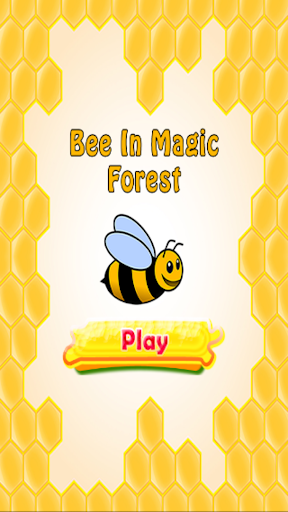 Bee In Magic Forest