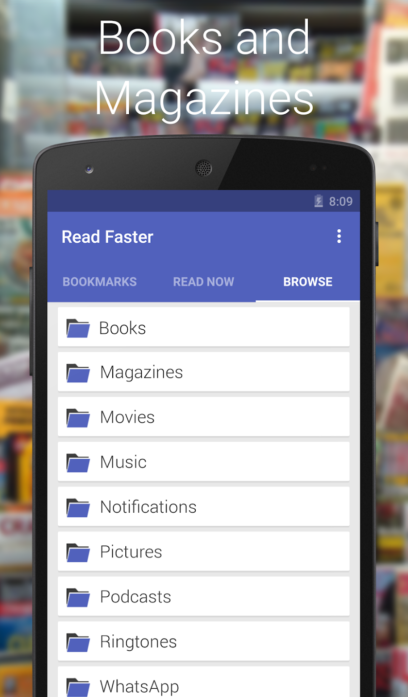 Read Faster+ Screen 3