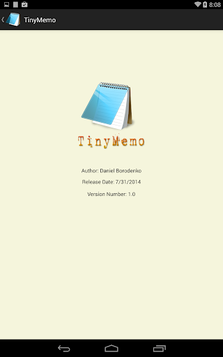 TinyMemo