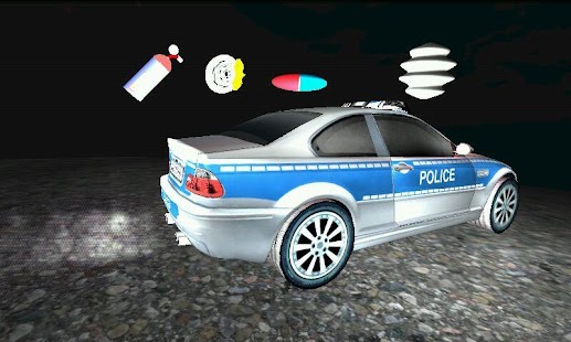 Toddler 3D Kids Car Toy Police