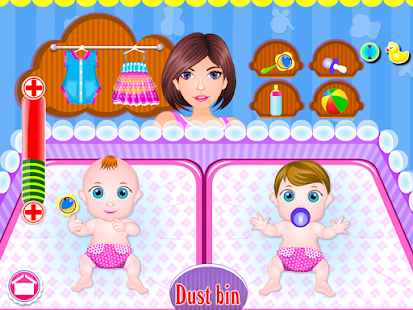 Newborn twins girls games Screenshots 7