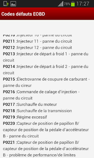 免費下載交通運輸APP|Tous Les Codes Défauts EOBD app開箱文|APP開箱王