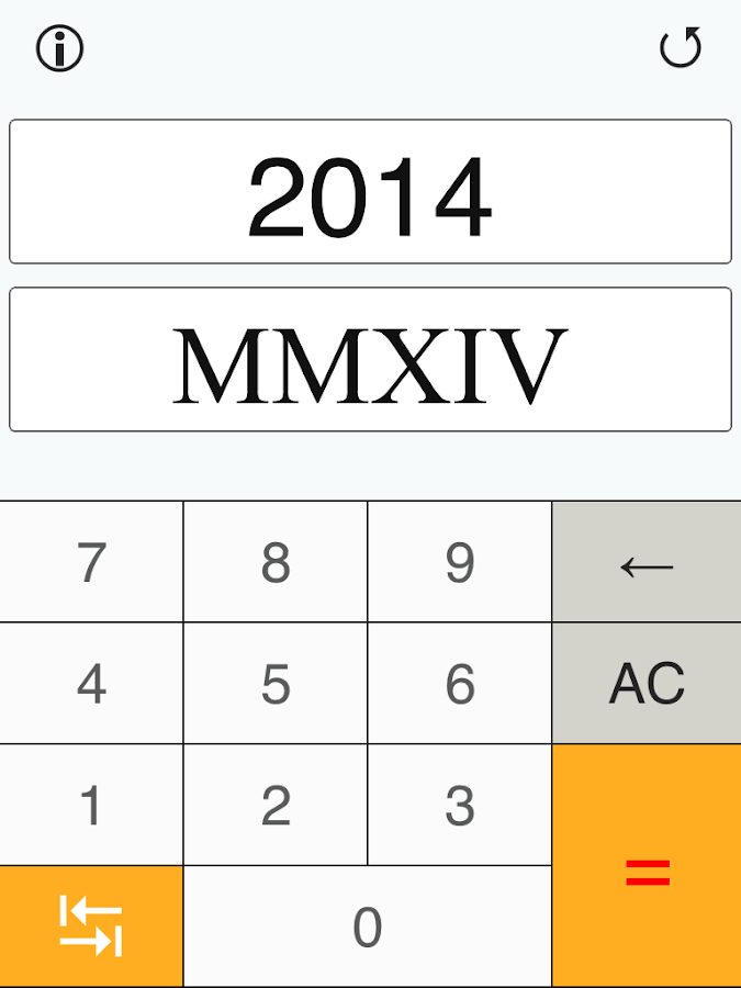 Roman Numerals Converter Pro - Android Apps on Google Play