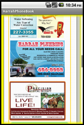 【免費書籍App】Harrah Oklahoma Phone Book-APP點子