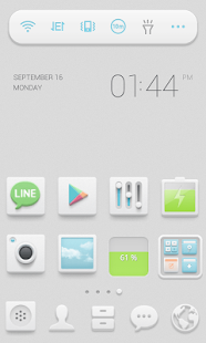Milky Sky Dodol Theme Screenshots 1
