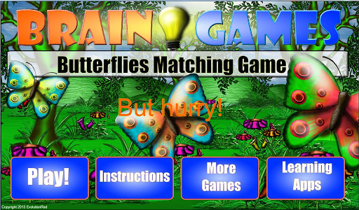 Butterflies Matching Game