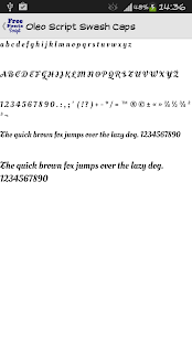 Script Fonts for FlipFont Screenshots 4