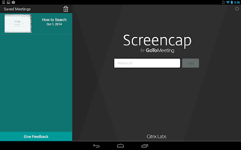 Screencap for GoToMeeting Screenshots 0