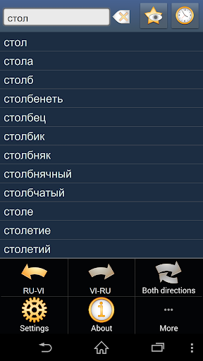 Russian Vietnamese dictionary