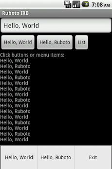Ruboto IRB (Ruby on Android)のおすすめ画像1