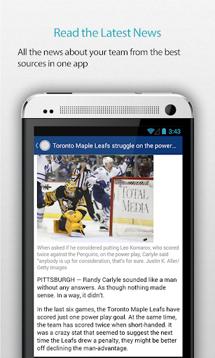 【免費運動App】Toronto Hockey Alarm-APP點子