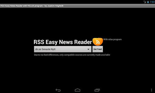 RSS Easy News Reader 2