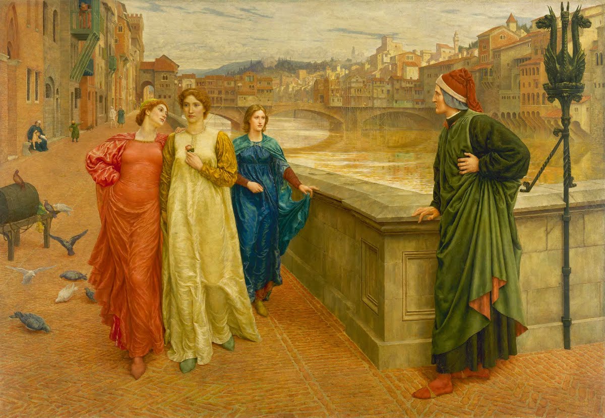 “Dante and Beatrice”
Henry Holiday, 1882-1884