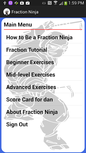 Fraction Ninja