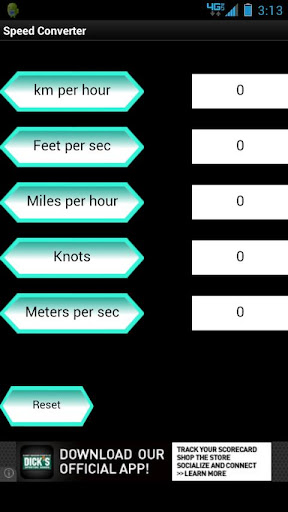 Speed Converter