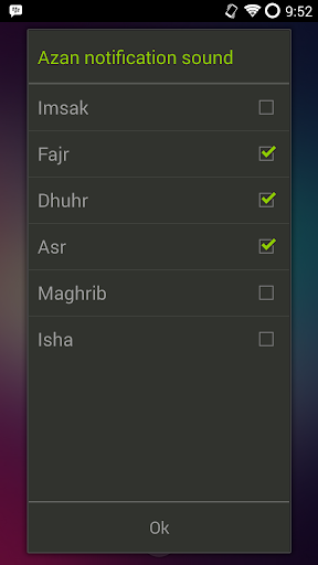 Imsakiyah Widget 1436H