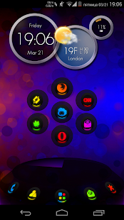 Next Launcher Theme GlowMix - screenshot thumbnail
