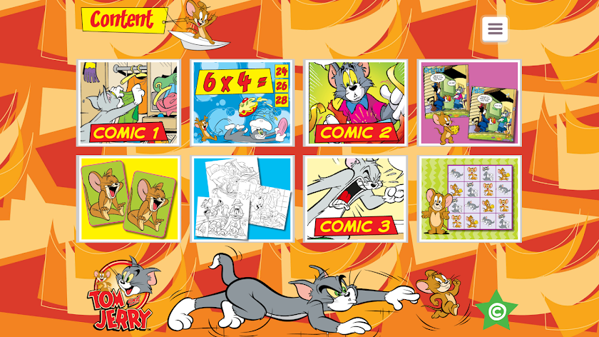 Tom and Jerry Learn and Play Screen 2