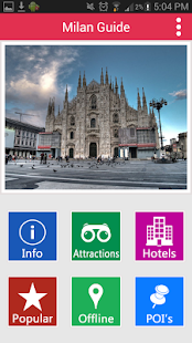 Milan Offline Guide Screenshots 0