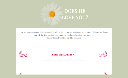 is he really in love with me quiz