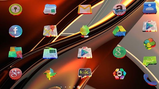 Free 3D Flash - icon pack APK