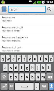 Glossary of technical terms Screen 2