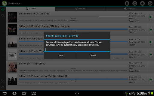 Android APK : Torrent Pro - Torrent App
