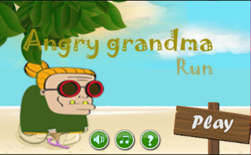 Angry Grandma Run-Running Game Screenshots 0