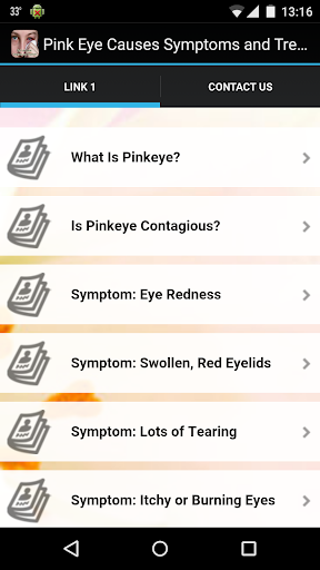 Pink Eye Causes Symptoms