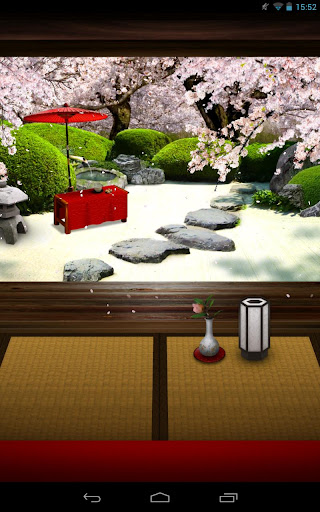 Zen Garden -Spring- ライブ壁紙