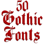 Cover Image of ดาวน์โหลด แบบอักษรสำหรับ FlipFont 50 Gothic 3.9.1 APK