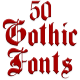 Download Fonts for FlipFont 50 Gothic For PC Windows and Mac Vwd