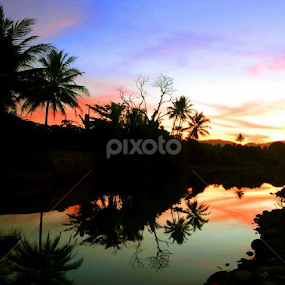 Refleksi... :-) by Dwi Ratna Miranti - Landscapes Sunsets & Sunrises